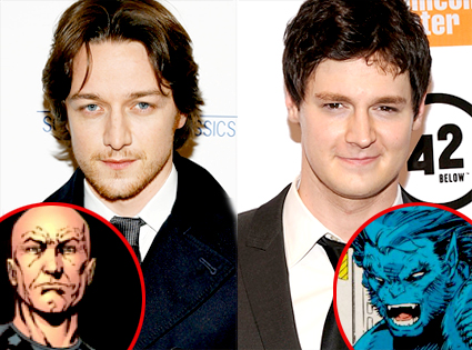 James McAvoy, Benjamin Walker, Professor X, Beast James McAvoy, Benjamin Walker, Professor X, Beast